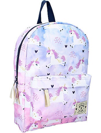 Sac à dos maternelle Licorne arc-en-ciel Milky Kiss 33 cm – La boutique des toons