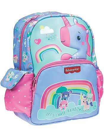 Sac à dos maternelle licorne en tissu synthétique Fisher-Price