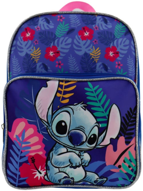 Sac à dos maternelle Lilo et Stitch imprimé feuilles 32 cm - Kiabi Sac à dos maternelle Lilo et Stitch imprimé feuilles 32 cm - Kiabi