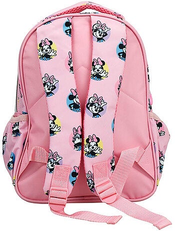 Sac à dos maternelle Minnie en tissu synthétique imprimé