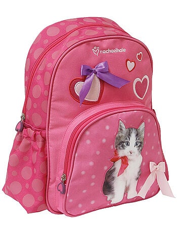 Sac à dos maternelle motif chat photoréaliste en tissu La boutique des toons