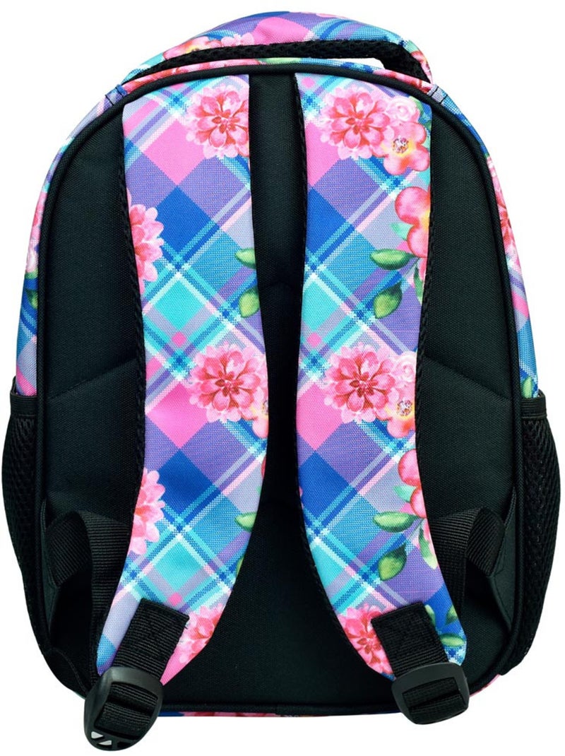 Sac à dos maternelle motif chien tissu synthétique BMU-BACK ME UP Blanc Rose Bleu - Kiabi