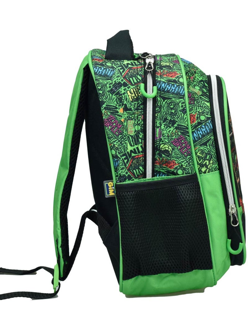 Sac à dos maternelle motif Tortues Ninja Mutant Tortue Ninja Vert - Kiabi