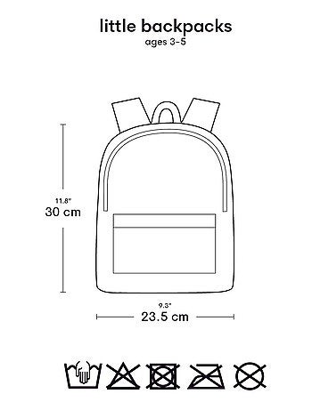 Sac à dos maternelle motifs ludiques A Little Lovely Company