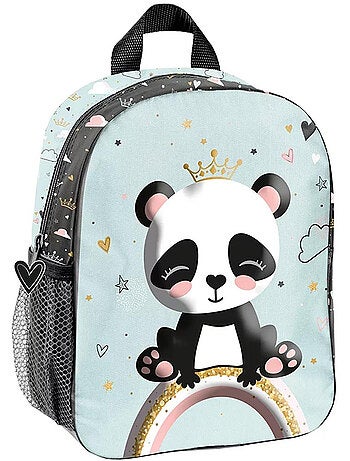 Sac à dos maternelle Panda 3D en polyester Paso
