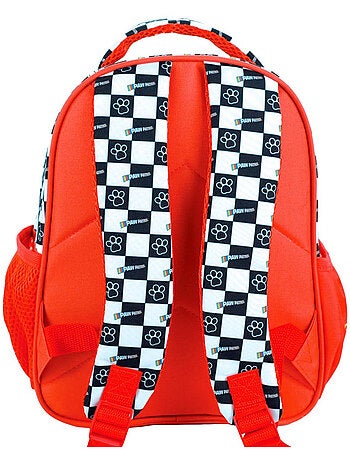 Sac à dos maternelle Pat patrouille 30 cm Racing Pups à zip
