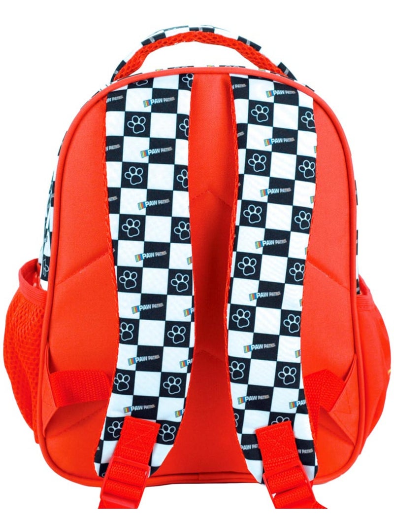 Sac à dos maternelle Pat patrouille 30 cm Racing Pups à zip Noir Bleu ciel Gris - Kiabi