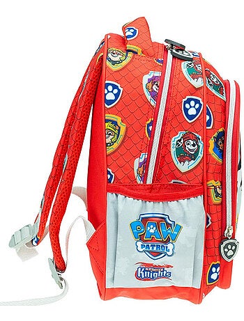 Sac à dos maternelle Pat patrouille imprimé Marshall en tissu synthétique