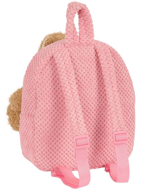 Sac à dos maternelle peluche avec ourson amovible SAFTA - Kiabi