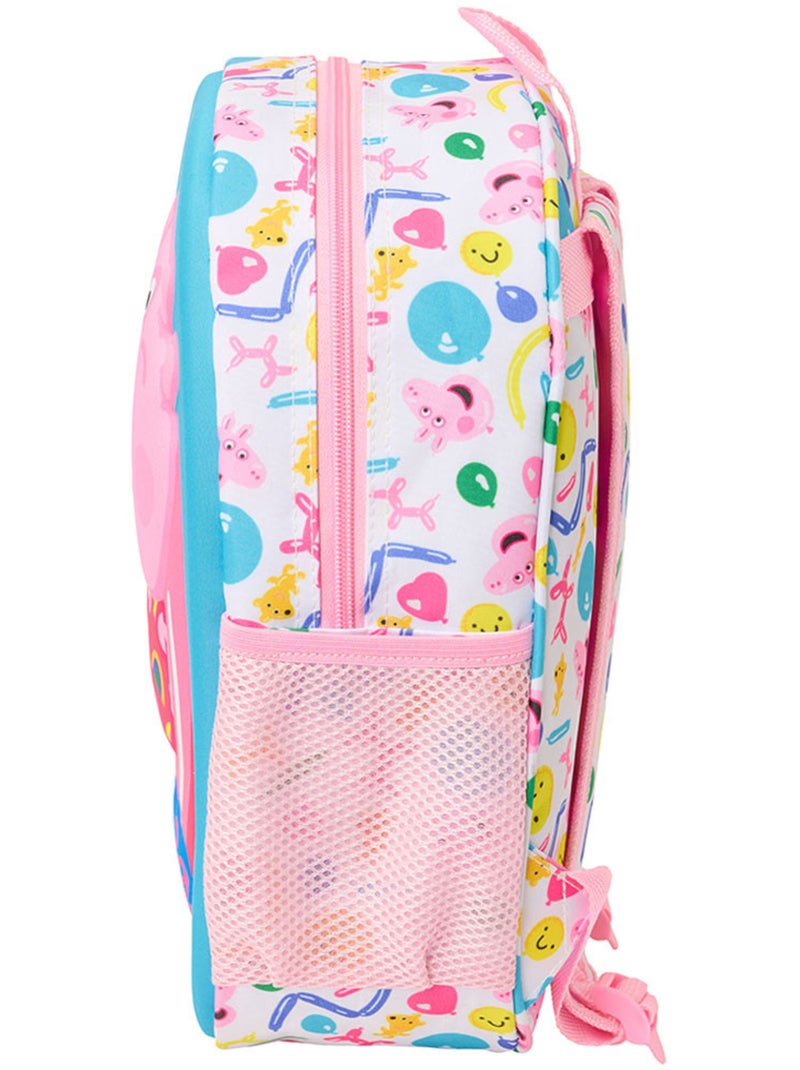Sac à dos maternelle Peppa Pig effet 3D mousse Pool Party Multicolore - Kiabi