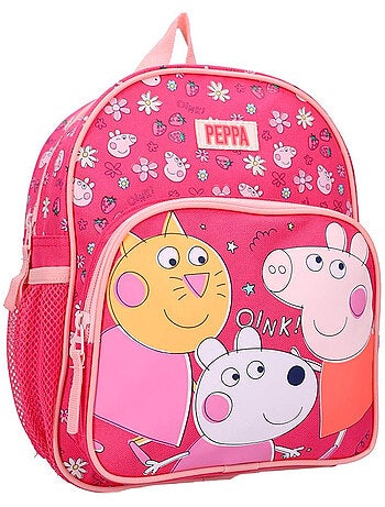 Sac à dos maternelle 'Peppa Pig' Oink 29 cm zips poches filet - My Little Pony