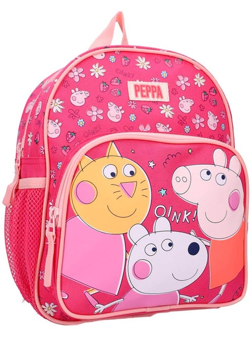 Sac à dos maternelle 'Peppa Pig' Oink 29 cm zips poches filet - My Little Pony - Kiabi Sac à dos maternelle 'Peppa Pig' Oink 29 cm zips poches filet - My Little Pony - Kiabi