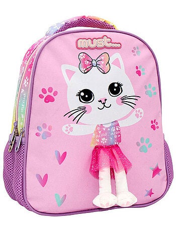 Sac à dos maternelle polyester avec tutu 3D La boutique des toons