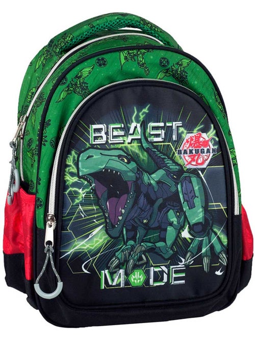 Sac à dos maternelle polyester imprimé Bakugan GIM - Kiabi
