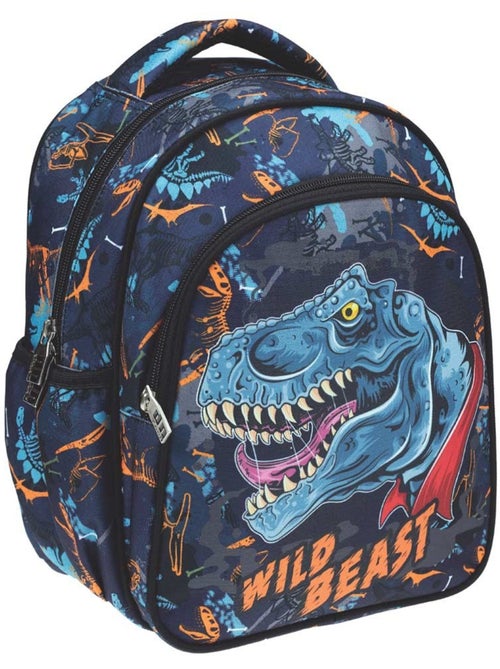 Sac à dos maternelle polyester imprimé dinosaure BACK ME UP - Kiabi
