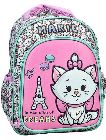 Sac à dos maternelle polyester imprimé Marie Disney