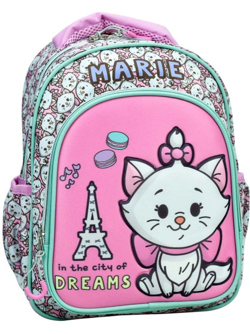 Sac à dos maternelle polyester imprimé Marie Disney - Kiabi