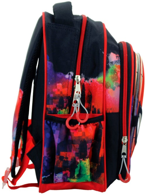 Sac à dos maternelle Spider-Man GIM 30 cm avec masque assorti - Kiabi