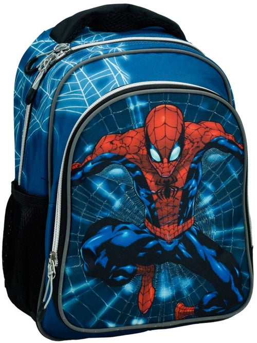 Sac à dos maternelle Spiderman motif Neon Web 30 CM - Kiabi