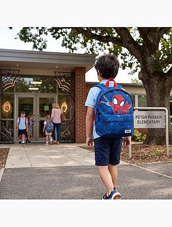 Sac à Dos Maternelle Spidey Made For Fun - Licence officielle Spiderman - 31 CM