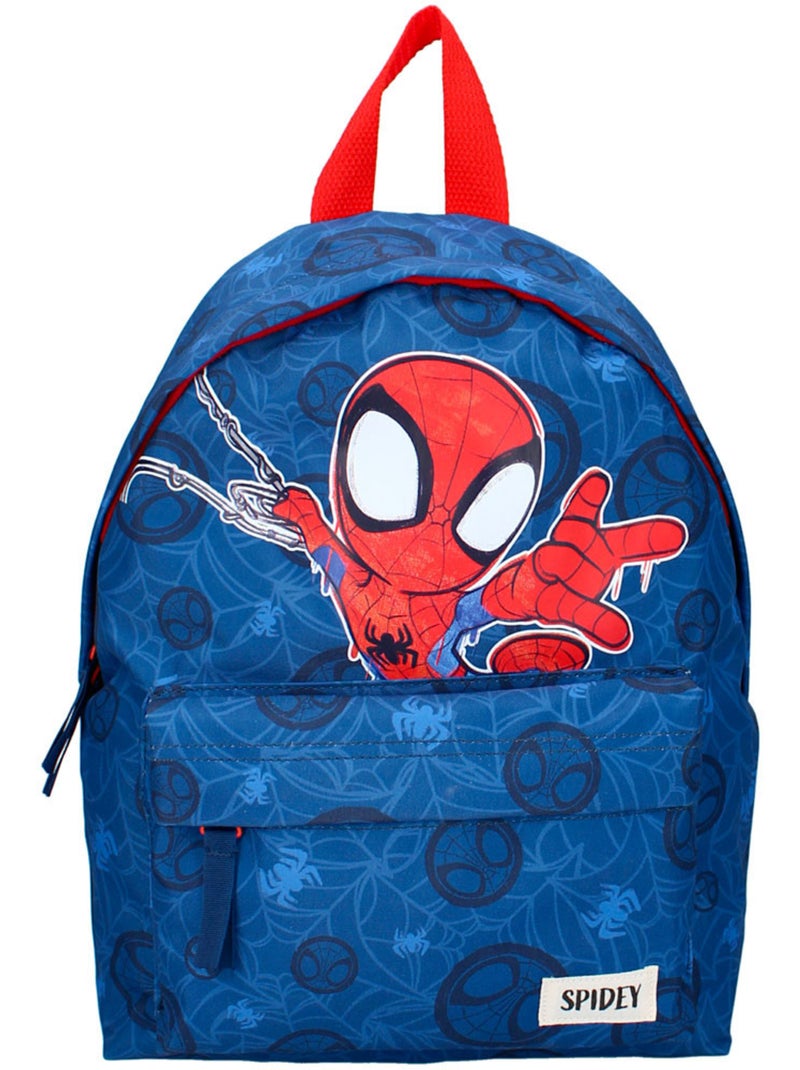 Sac à Dos Maternelle Spidey Made For Fun - Licence officielle Spiderman - 31 CM Bleu Rouge - Kiabi