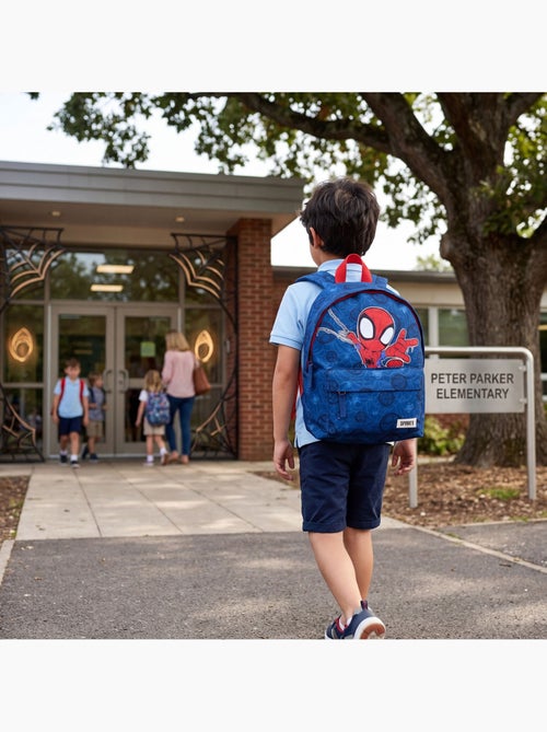 Sac à Dos Maternelle Spidey Made For Fun - Licence officielle Spiderman - 31 CM - Kiabi