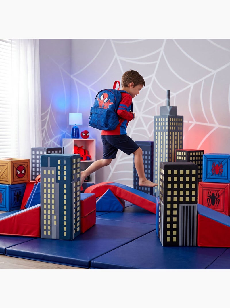 Sac à Dos Maternelle Spidey Made For Fun - Licence officielle Spiderman - 31 CM Bleu Rouge - Kiabi