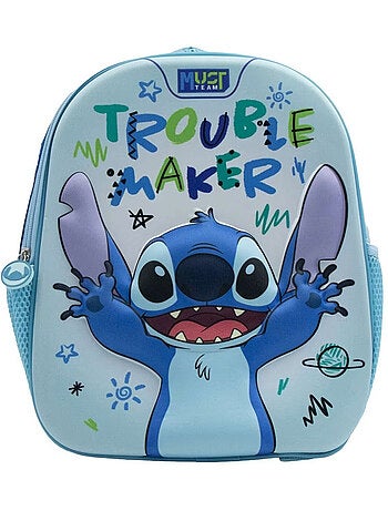 Sac à dos maternelle 'Stitch' 31 cm – 1 compartiment zippé
