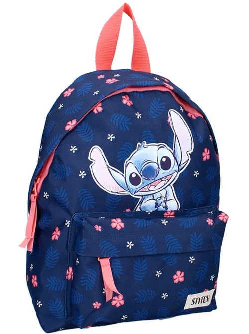 Sac à Dos Maternelle Stitch imprimé tropical 31 CM - Kiabi