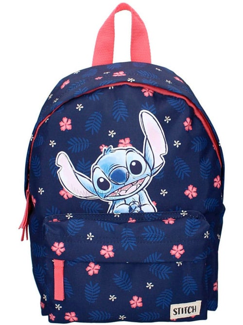 Sac à Dos Maternelle Stitch imprimé tropical 31 CM - Kiabi