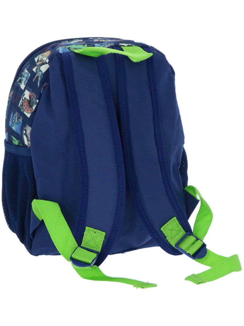 Sac à dos maternelle T‑Rex 3D en matériaux résistants La boutique des toons Bleu marine/Orange fluo - Kiabi