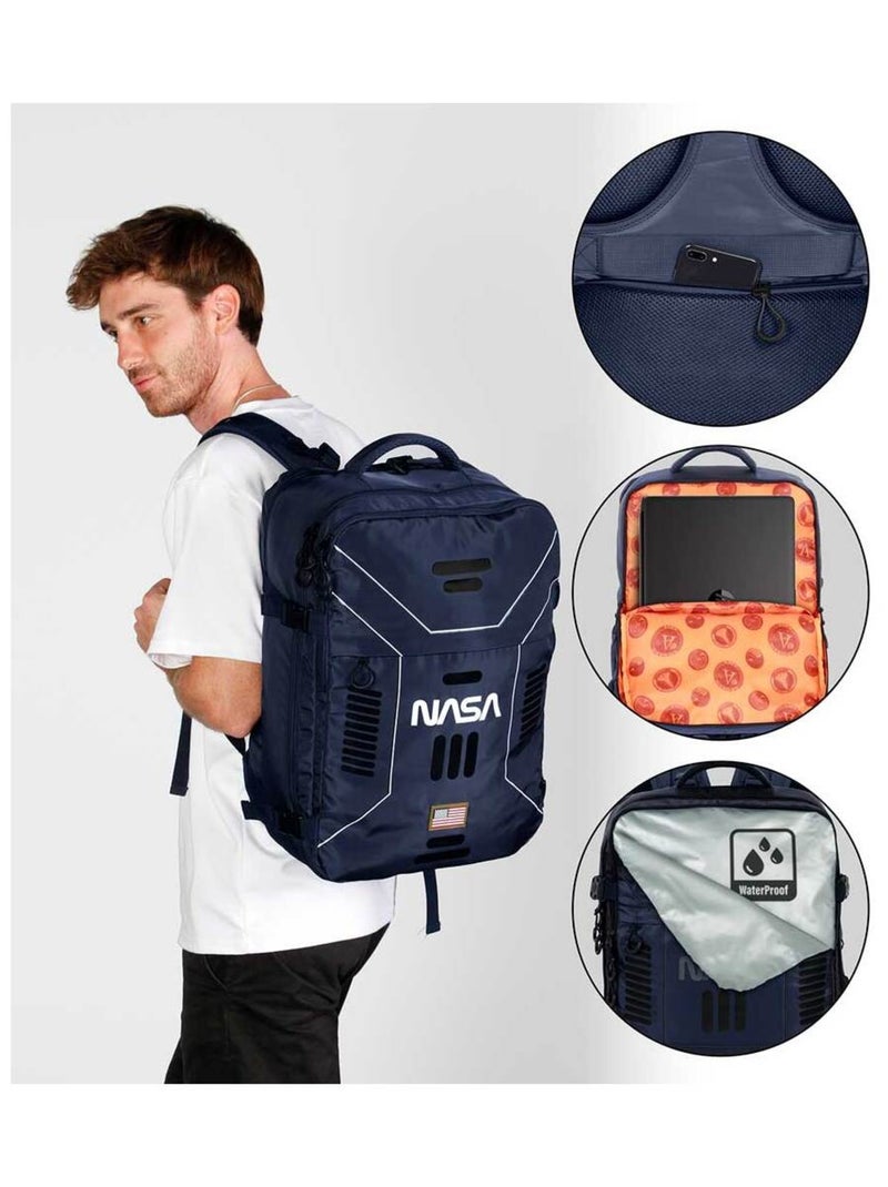 Sac à dos Mercury - NASA Spaceship - Bleu Foncé - Taille Unique Bleu foncé - Kiabi