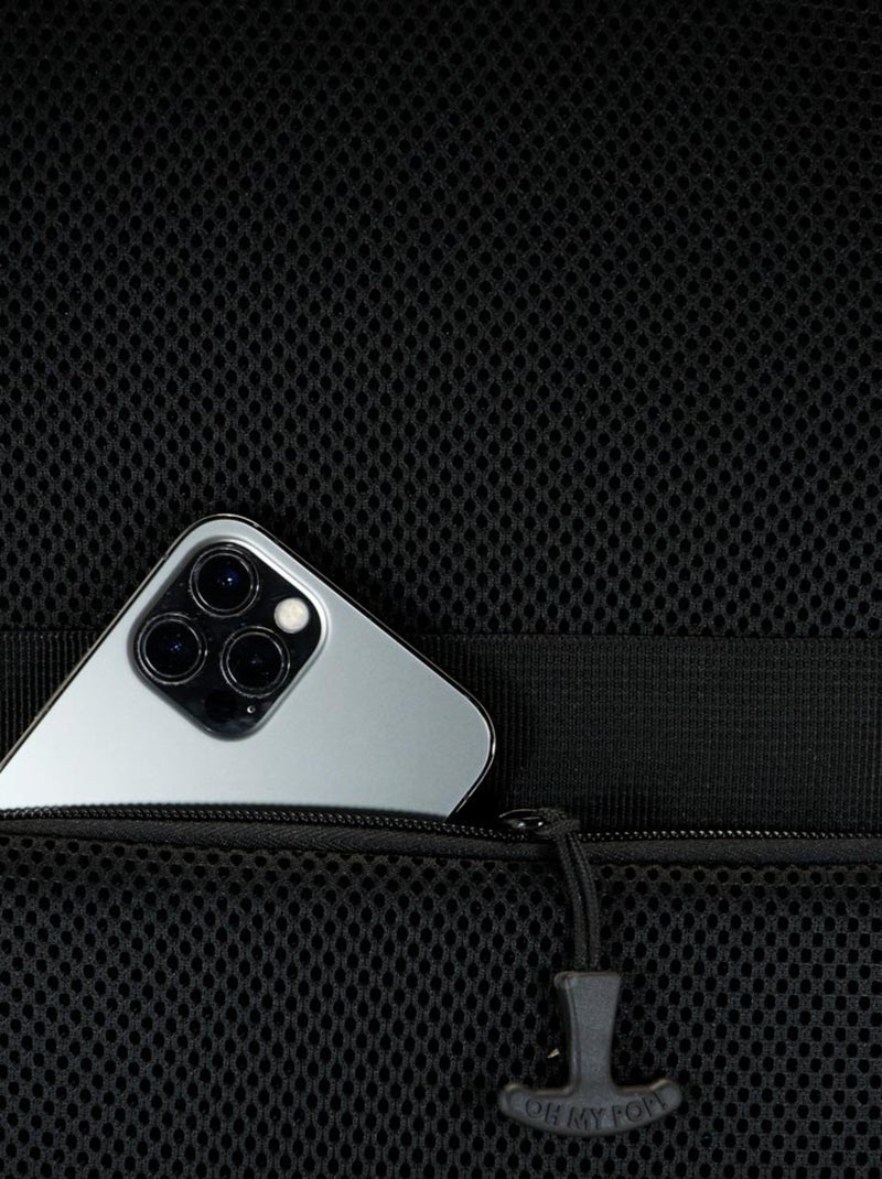 Sac à dos Mesh - Oh My Pop! Cyan Neon - Bleu - Taille Unique Bleu - Kiabi