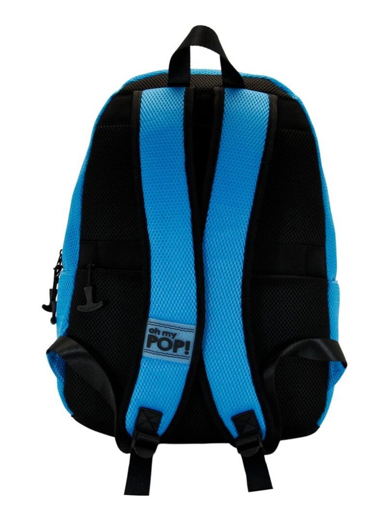 Sac à dos Mesh - Oh My Pop! Cyan Neon - Bleu - Taille Unique Bleu - Kiabi