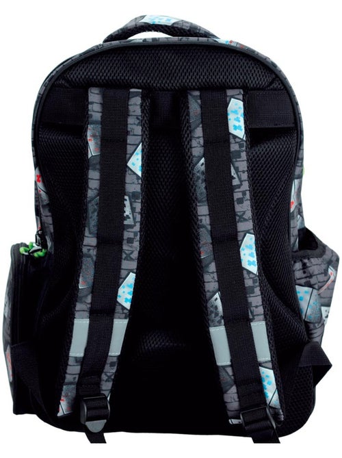Sac à dos metro Minecraft Creeper 43 cm à 2 compartiments zip Minecraft - Kiabi Sac à dos metro Minecraft Creeper 43 cm à 2 compartiments zip Minecraft - Kiabi