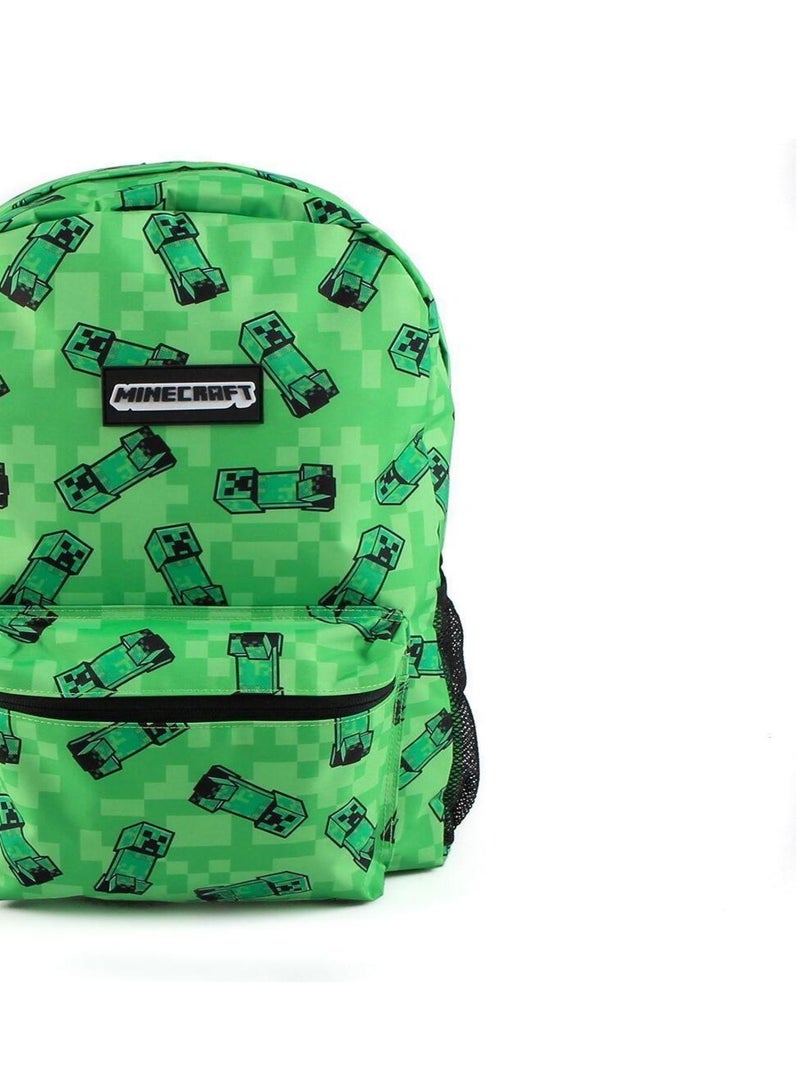 Sac à dos Minecraft Jeu Vidéo Vert Bagtrotter Vert - Kiabi