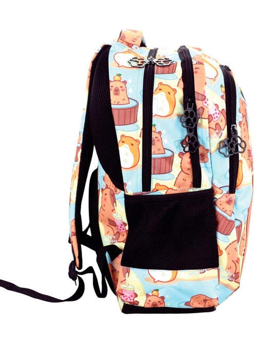 Sac à dos mini CMP capybara 43 cm motif animaux à poches zippées - Kiabi Sac à dos mini CMP capybara 43 cm motif animaux à poches zippées - Kiabi