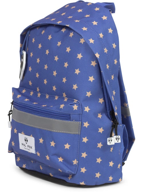 Sac à dos mini garçon POL FOX CATCH bleu motif étoile maternelle - Kiabi