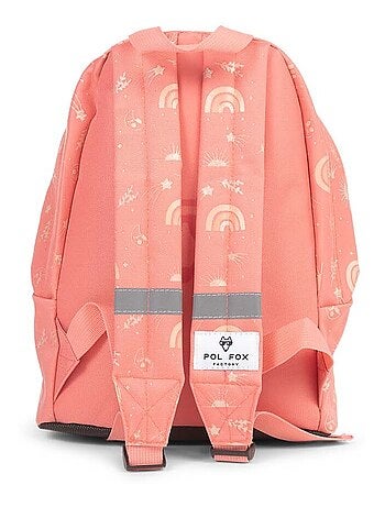 Sac à dos mini POL FOX à imprimé Moon corail