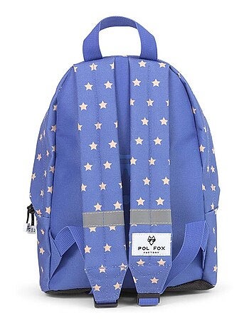 Sac à dos mini POL FOX CATCH bleu motif étoiles