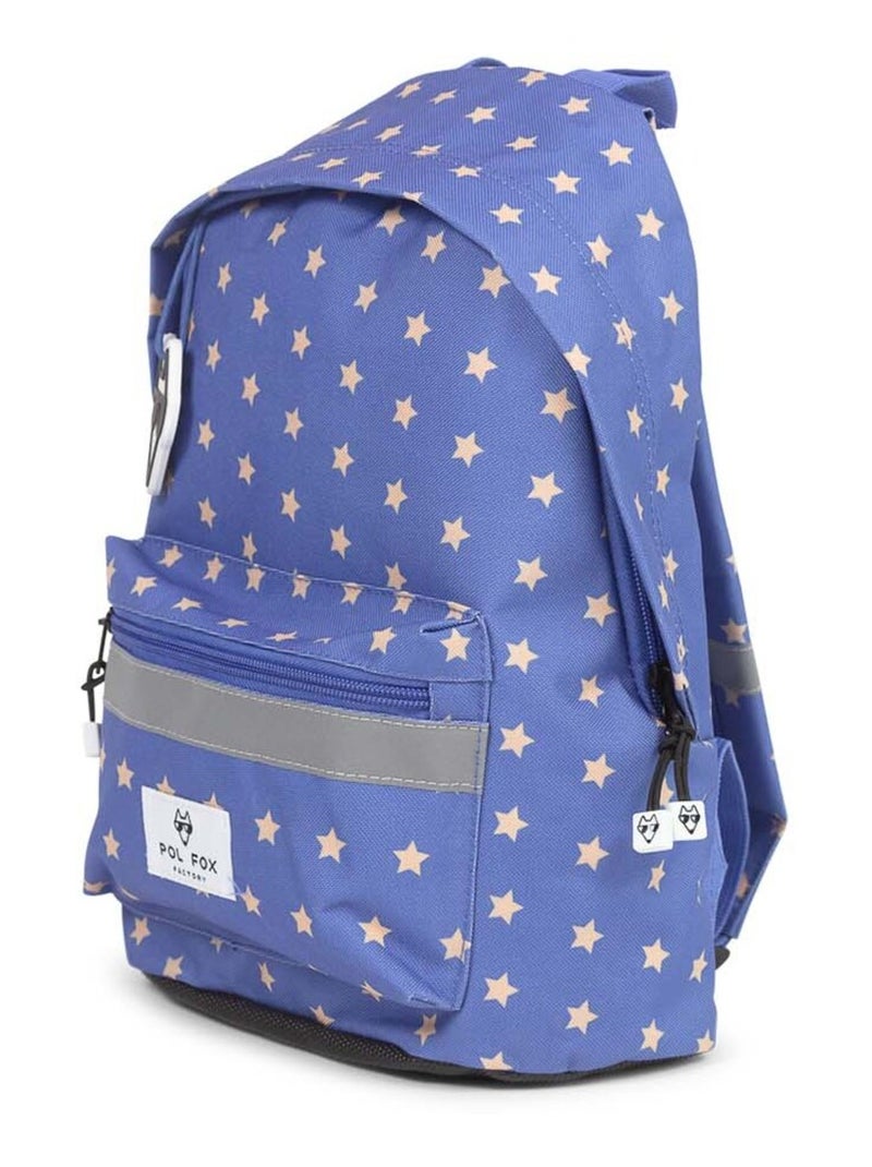 Sac à dos mini POL FOX CATCH bleu motif étoiles Bleu - Kiabi