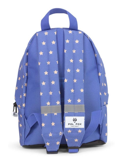 Sac à dos mini POL FOX CATCH bleu motif étoiles - Kiabi