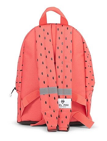 Sac à dos mini POL FOX TUTTI FRUTTI corail motif fruits