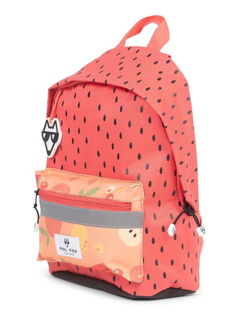 Sac à dos mini POL FOX TUTTI FRUTTI corail motif fruits Rose saumon - Kiabi
