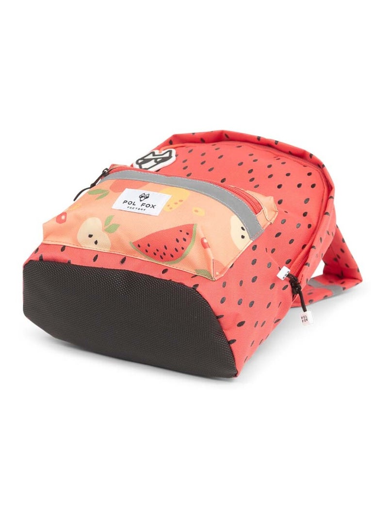 Sac à dos mini POL FOX TUTTI FRUTTI corail motif fruits Rose saumon - Kiabi