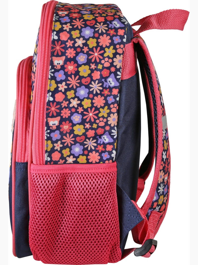 Sac à dos mini scolaire fille 1 compartiment CHACHA bleu rose Bleu Rose - Kiabi