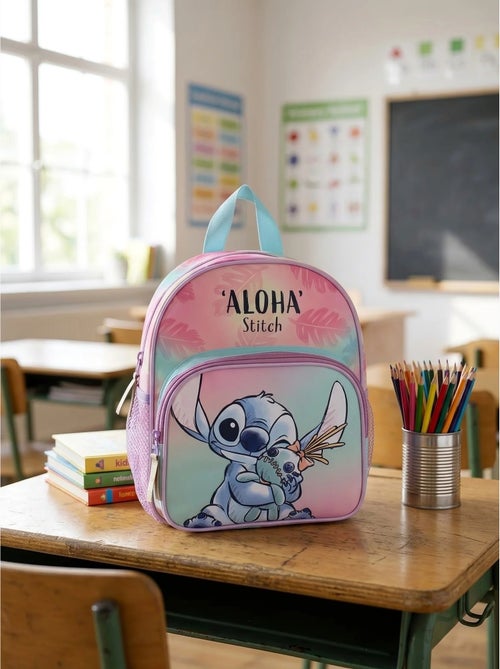 Sac à dos mini 'Stitch' Stitch Aloha 29 x 23 x 10 cm - Kiabi Sac à dos mini 'Stitch' Stitch Aloha 29 x 23 x 10 cm - Kiabi