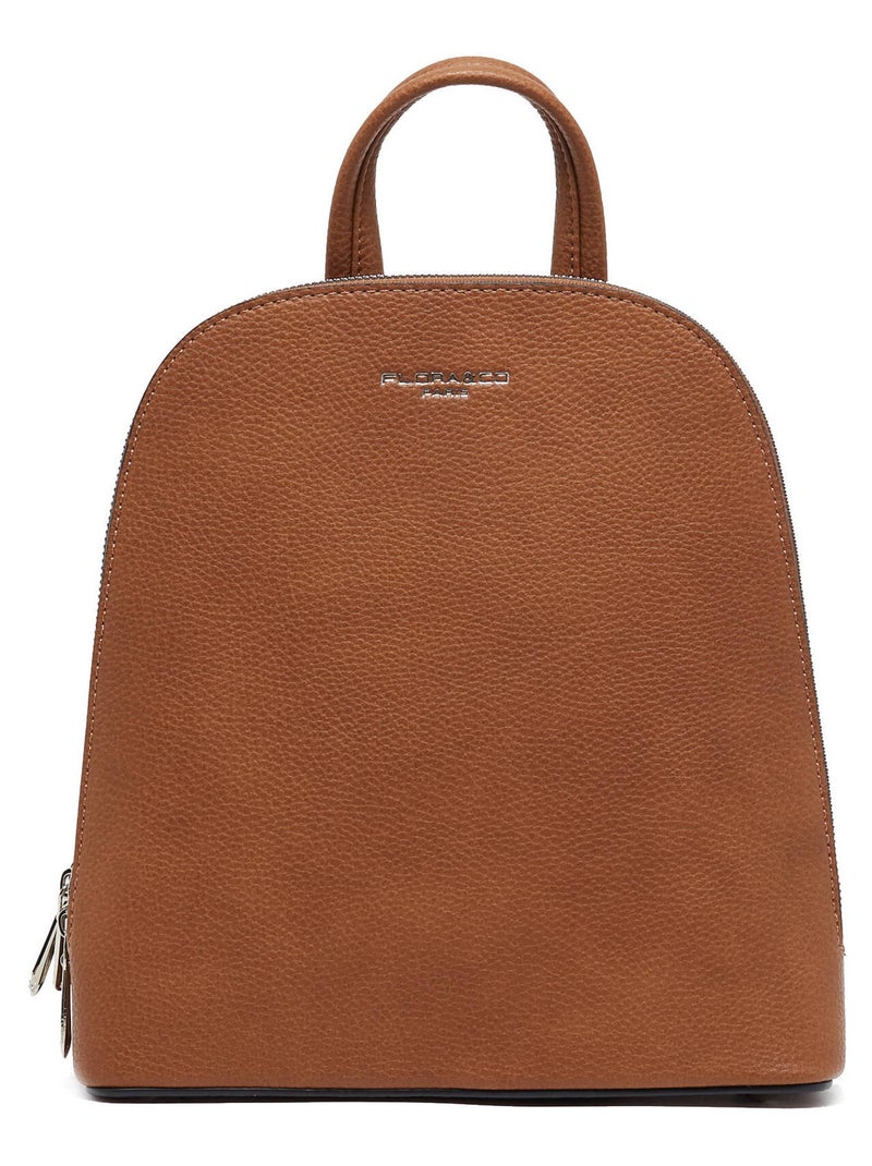 Sac À Dos Miniprix Toile Enduite Camel - Kiabi