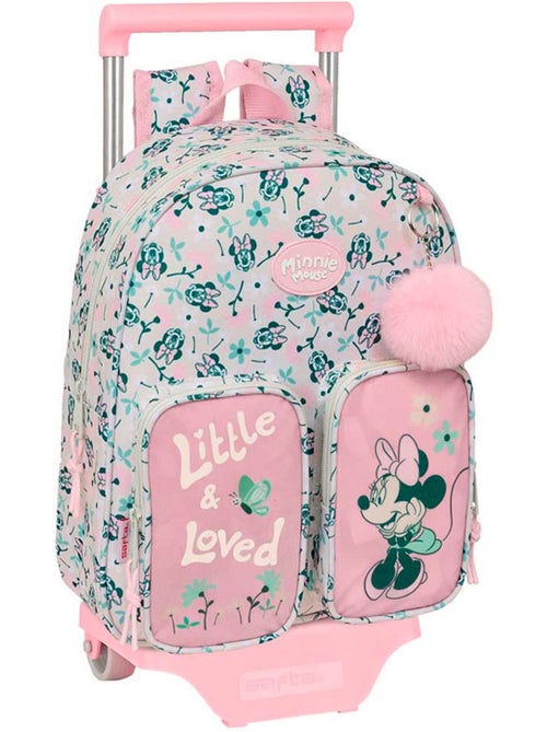 Sac à dos Minnie amovible à roulettes 34 cm - Kiabi Sac à dos Minnie amovible à roulettes 34 cm - Kiabi