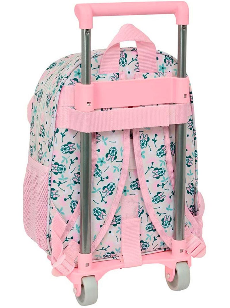 Sac à dos Minnie amovible à roulettes 34 cm Blanc Rose foncé Gris - Kiabi